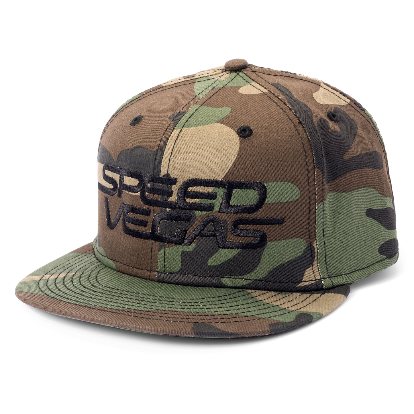 Speedvegas snap-back Camo Fitted Hat